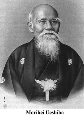 Morihei Ueshiba,O Sensei, founder of Aikido